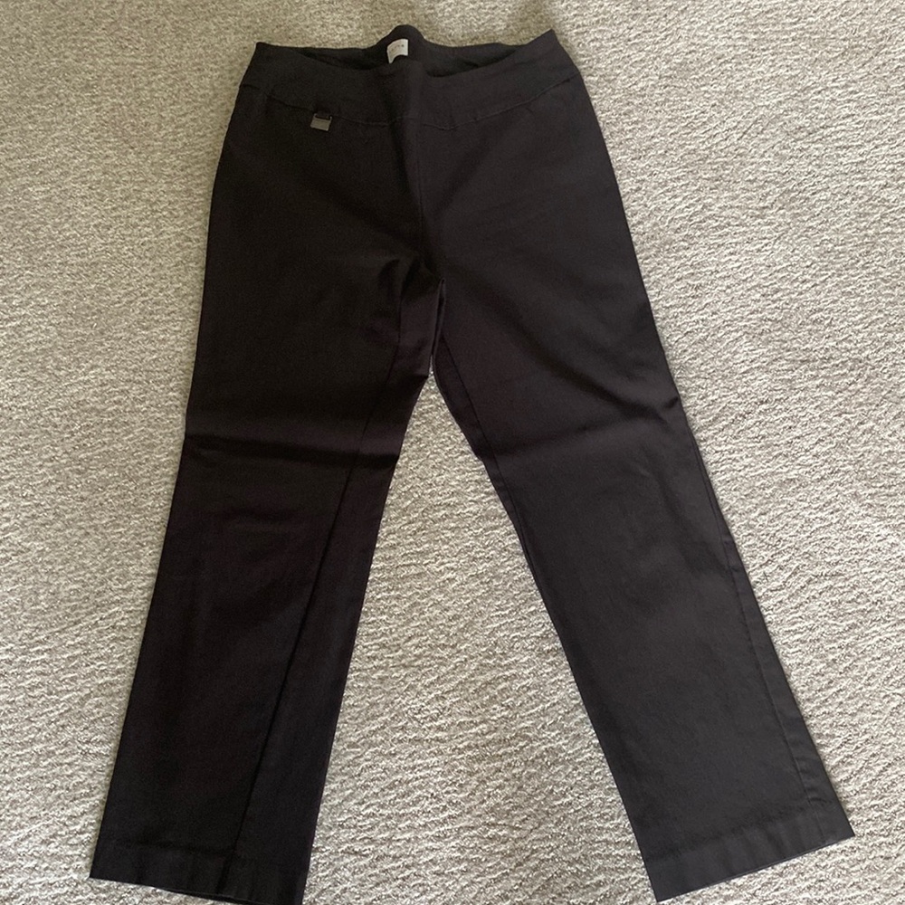 Lisette ankle pant 14 dark brown NWOT